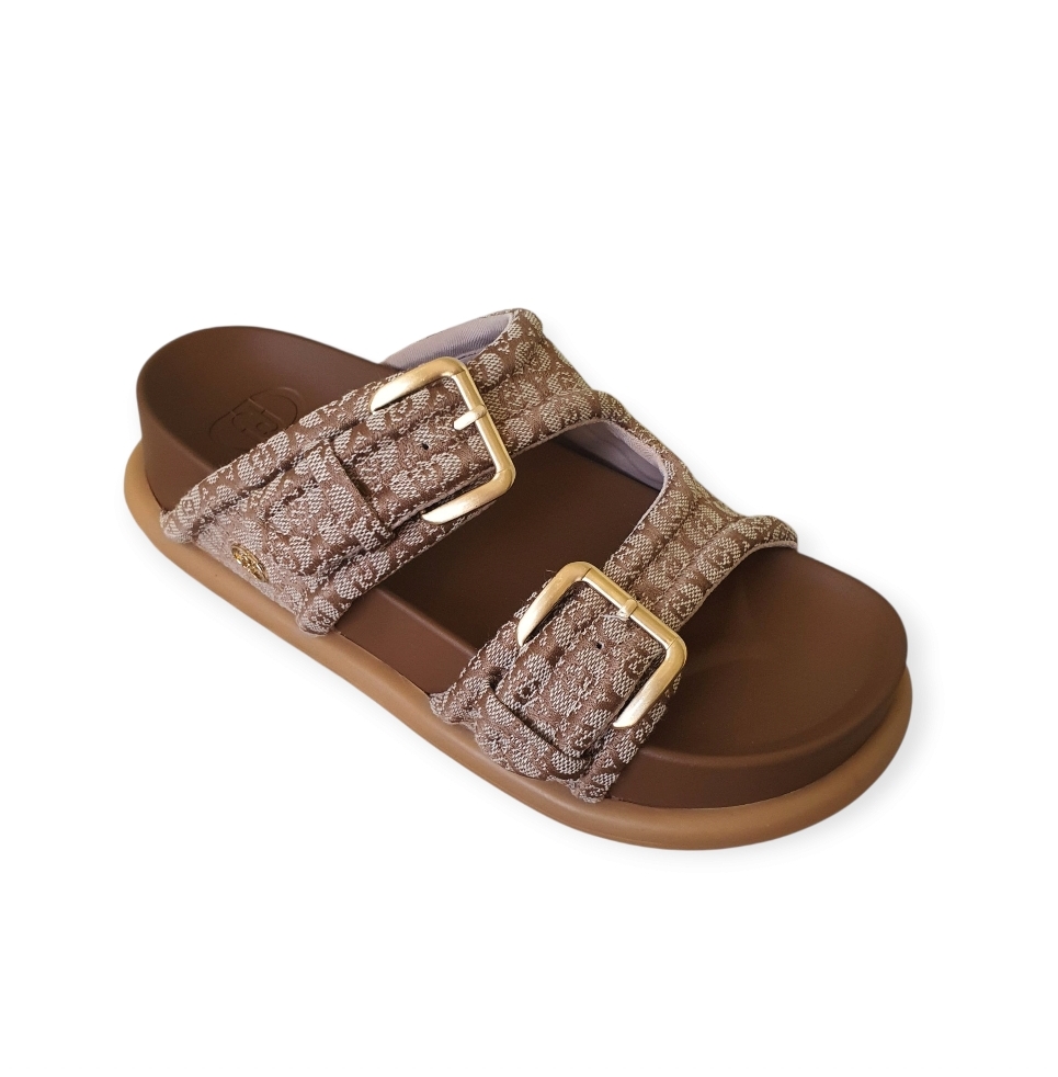 SA5127TX439 Monoggram jacquard Bescuit